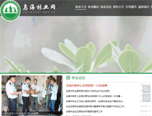 Tablet Screenshot of lyj.wuhai.gov.cn